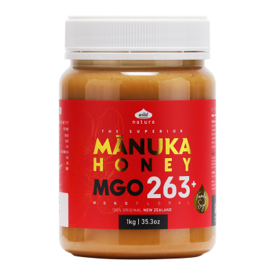 100% 뉴질랜드 마누카 꿀 MGO263+ 1kg